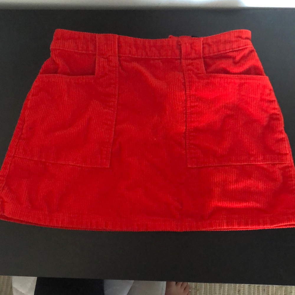 Corduroy Skirt